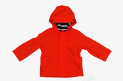 红色女装保暖衣服棉袄实物素材