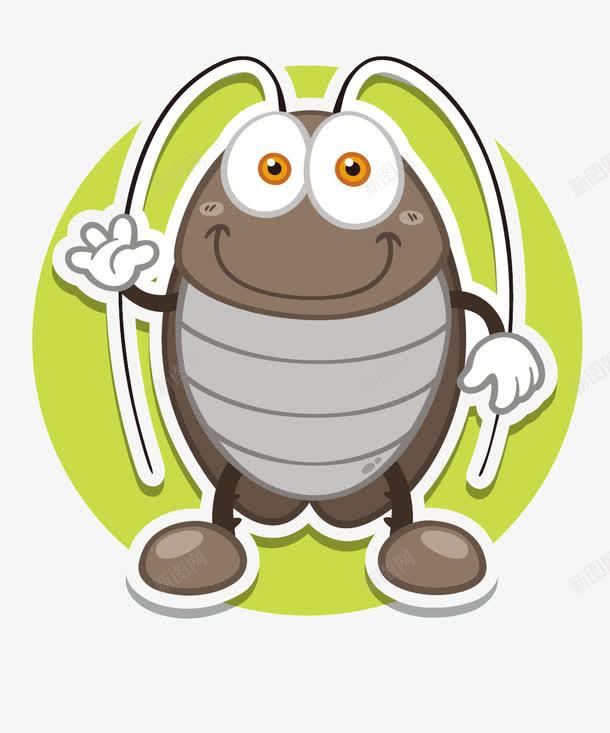 卡通手绘动物png免抠素材_新图网 https://ixintu.com 卡通动物 卡通图标 卡通蟑螂