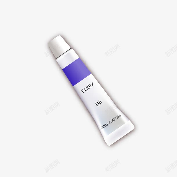 白色的胶装瓶png免抠素材_新图网 https://ixintu.com 一次性 小小的 涂料瓶 白色