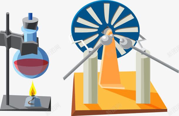 化学实验元素png免抠素材_新图网 https://ixintu.com 化学 化学实验