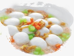 香港文化鱼丸萝卜丁高清图片