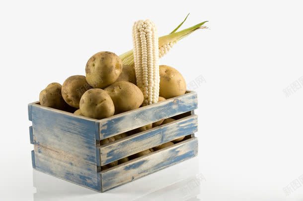 马铃薯玉米png免抠素材_新图网 https://ixintu.com 丰收 主食 洋芋 玉米 马铃薯
