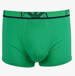 安普里奥阿玛尼绿色内裤正面素材