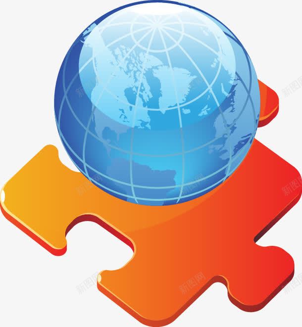 科技蓝色地球矢量图ai免抠素材_新图网 https://ixintu.com 地球 科技 蓝色 矢量图