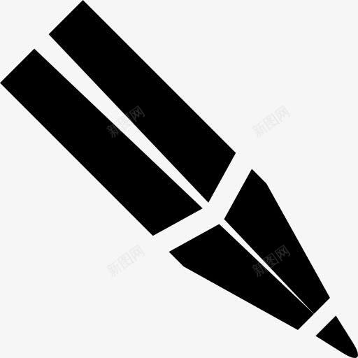 铅笔尖靠近图标png_新图网 https://ixintu.com 写作 图 教育 笔 铅 铅笔 铅芯
