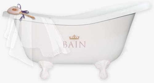 白色浴缸png免抠素材_新图网 https://ixintu.com 卫浴 家具 浴缸 白色