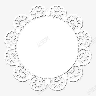 白色花纹花朵png免抠素材_新图网 https://ixintu.com 白色花朵 花纹花朵 装饰花纹