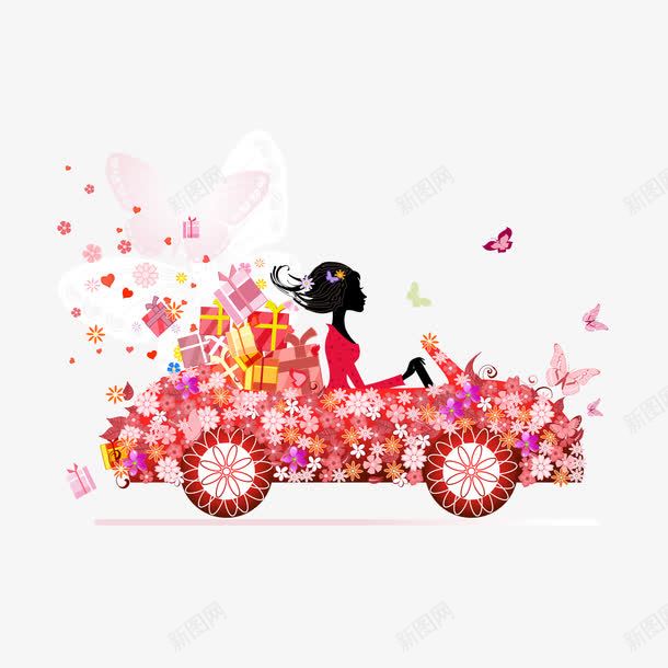 花车大图png免抠素材_新图网 https://ixintu.com 免抠 花车