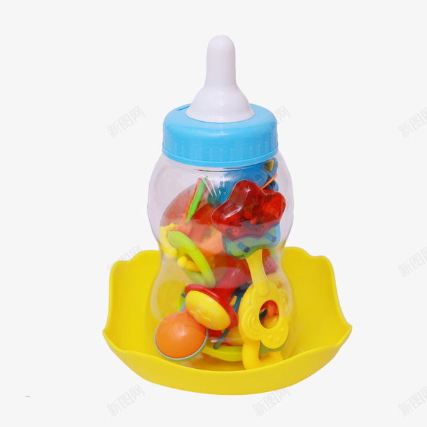 儿童奶瓶套装玩具png免抠素材_新图网 https://ixintu.com 儿童 套装 奶瓶 玩具