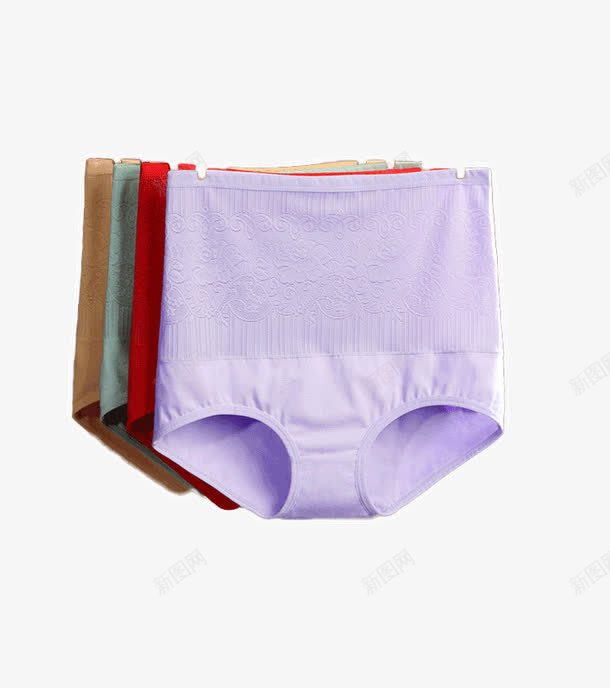 平角内裤png免抠素材_新图网 https://ixintu.com 产品实物 内裤 粉紫 红色