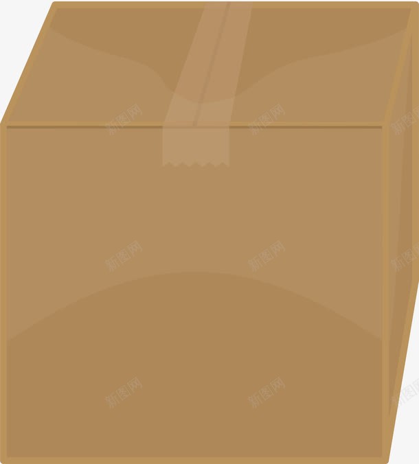 手绘箱子png免抠素材_新图网 https://ixintu.com 牛皮纸箱子 矢量箱子 箱子 纸箱子 装饰图 装饰画