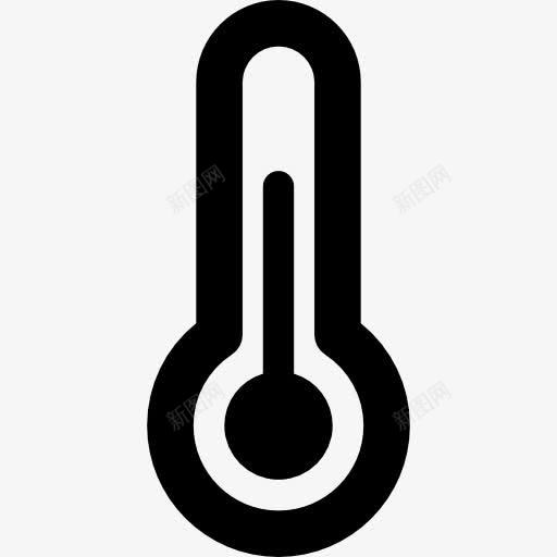 温度计图标png_新图网 https://ixintu.com 医疗 汞测量 温度 热