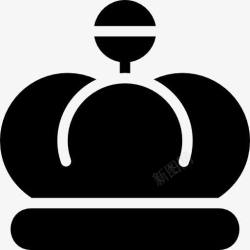 君主立宪制冠冠图标高清图片