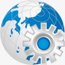 全球过程blueextendedicons图标png_新图网 https://ixintu.com globe process 全球 过程