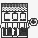 咖啡馆建筑HomeSweeticons图标图标