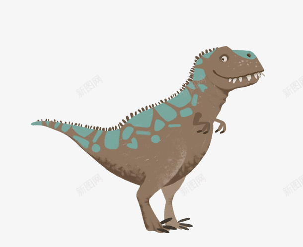 斑点恐龙png免抠素材_新图网 https://ixintu.com png素材 动物 恐龙 站着的恐龙