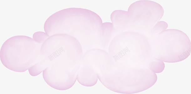 创意粉色云朵png免抠素材_新图网 https://ixintu.com 云朵 创意云朵 粉色云朵