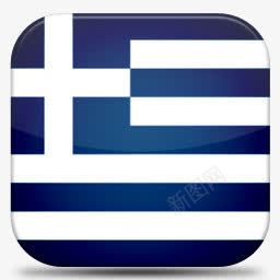 希腊V7国旗图标图标