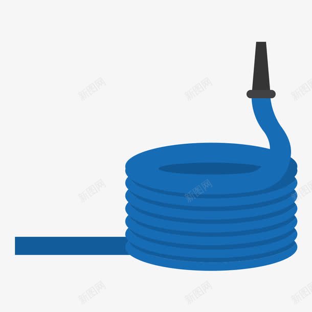 水管png免抠素材_新图网 https://ixintu.com 水管 浇地 蓝色