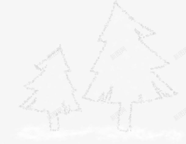 雪树png免抠素材_新图网 https://ixintu.com 冬季 唯美 白色 雪元素