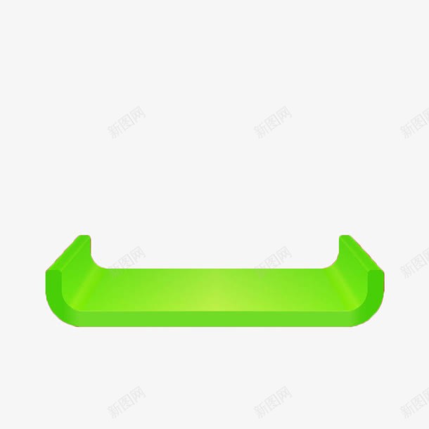 绿色手绘底托png免抠素材_新图网 https://ixintu.com 底托 手绘 托板 绿色 置物架 货架