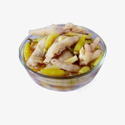 泡椒鸡爪素材