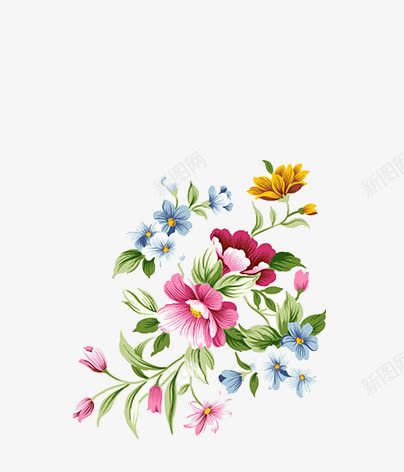 中国风花团png免抠素材_新图网 https://ixintu.com 国风 花 花团 花团免抠