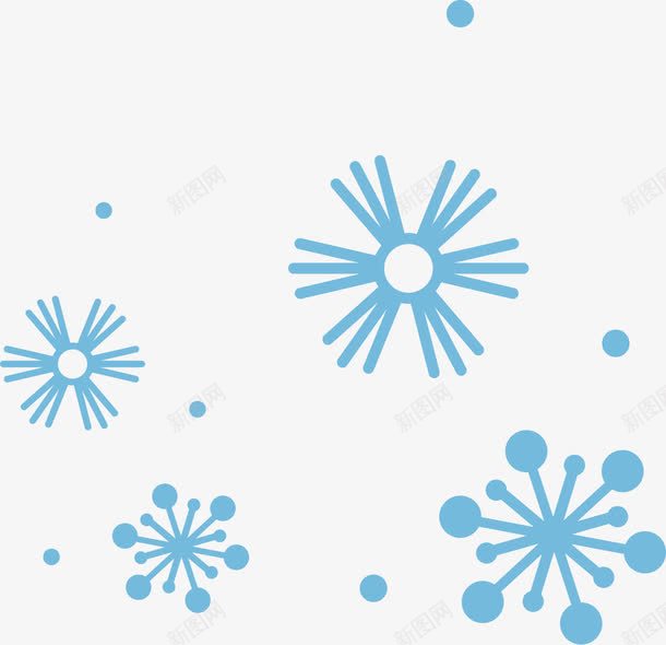 冬雪雪花png免抠素材_新图网 https://ixintu.com 冬天 冬雪 漫天飞雪 矢量漫天飞雪素材 矢量飞雪 雪花素材