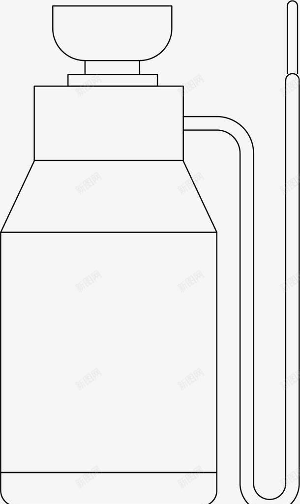 农药线条png免抠素材_新图网 https://ixintu.com 农药 喷农药 喷洒农药 杀虫 灭杀害虫 线条