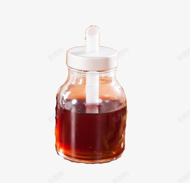 一瓶醋png免抠素材_新图网 https://ixintu.com 玻璃 酱油 酱油瓶 醋