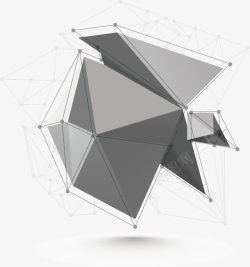 实点灰色图案高清图片