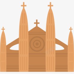 教堂建筑素材