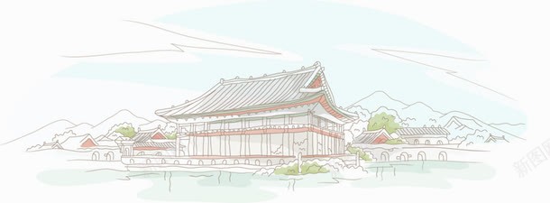 创意手绘合成复古建筑png免抠素材_新图网 https://ixintu.com 创意 合成 复古 建筑