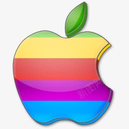 苹果多色图标图标
