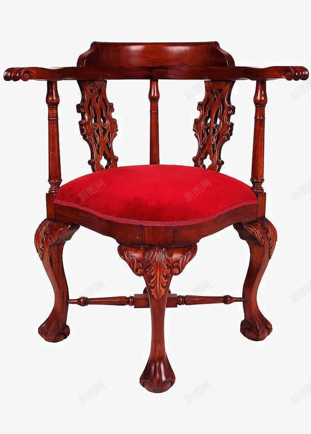 红色贵宾椅png免抠素材_新图网 https://ixintu.com 家具 家居生活 欧式 红色 贵宾椅