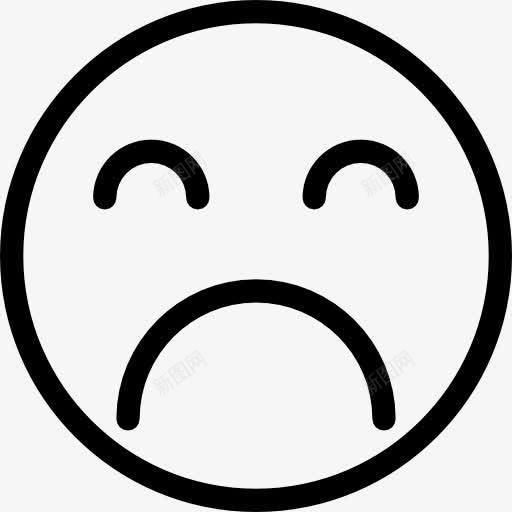 悲伤的图标png_新图网 https://ixintu.com 悲伤 接口 脸 自以为是 虚荣 表情 骄傲