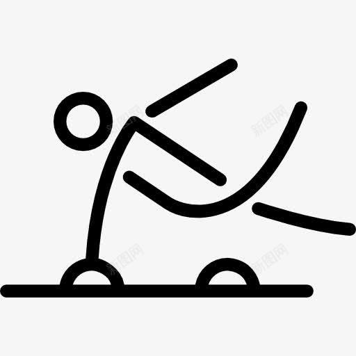 运动员坚持的人图标png_新图网 https://ixintu.com 人 体育 体育标志 粘人 运动员
