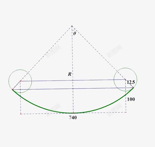 数学圆弧形png免抠素材_新图网 https://ixintu.com 圆弧 圆弧形 弧形 扇形