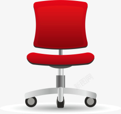 红色转椅矢量图素材