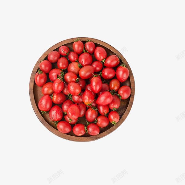 一盒有机水果西红柿png免抠素材_新图网 https://ixintu.com 产品实物 圆弧 红色