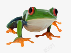 漂亮青蛙创意漂亮青蛙高清图片