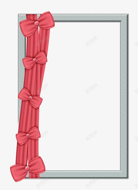 红色相框边框装饰png免抠素材_新图网 https://ixintu.com png 相框 红色 装饰 边框