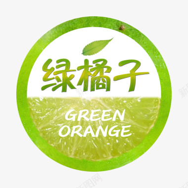 绿橘子logo图标图标