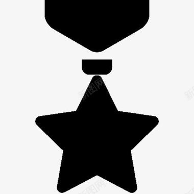 军事奖章图标图标