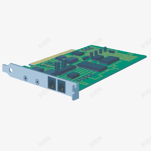 精美电脑主板png免抠素材_新图网 https://ixintu.com 电脑主板 电脑组件 精美
