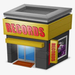records商店记录图标高清图片