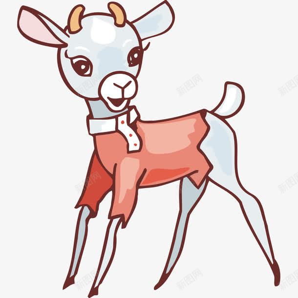 小羊卡通动物png免抠素材_新图网 https://ixintu.com 动物 动物卡通 卡通 卡通动物