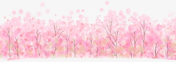 粉色水墨可爱唯美花朵png免抠素材_新图网 https://ixintu.com 可爱 水墨 粉色 花朵