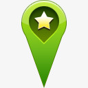 最喜欢的位置销明星开始地图图标png_新图网 https://ixintu.com Favorite location pin star start 位置 开始 明星 最喜欢的 销