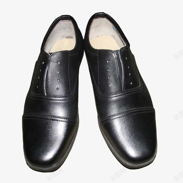 黑色男士系带皮鞋png免抠素材_新图网 https://ixintu.com 产品实物 男鞋 皮鞋 系带 黑色
